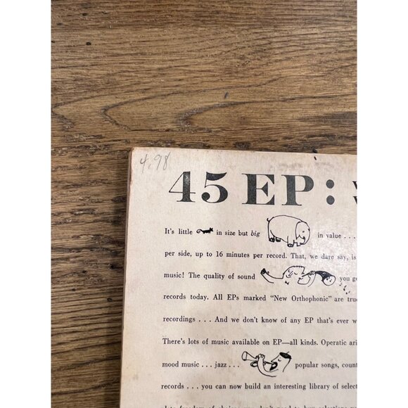 Damn Yankees Vinyl Rca Victor 45 EP Record Musical 3 Sides 6 Songs Set - Picture 10 of 11